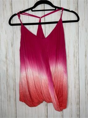 Young Fabulous & Broke Ombre Pink to Coral Strappy Tank